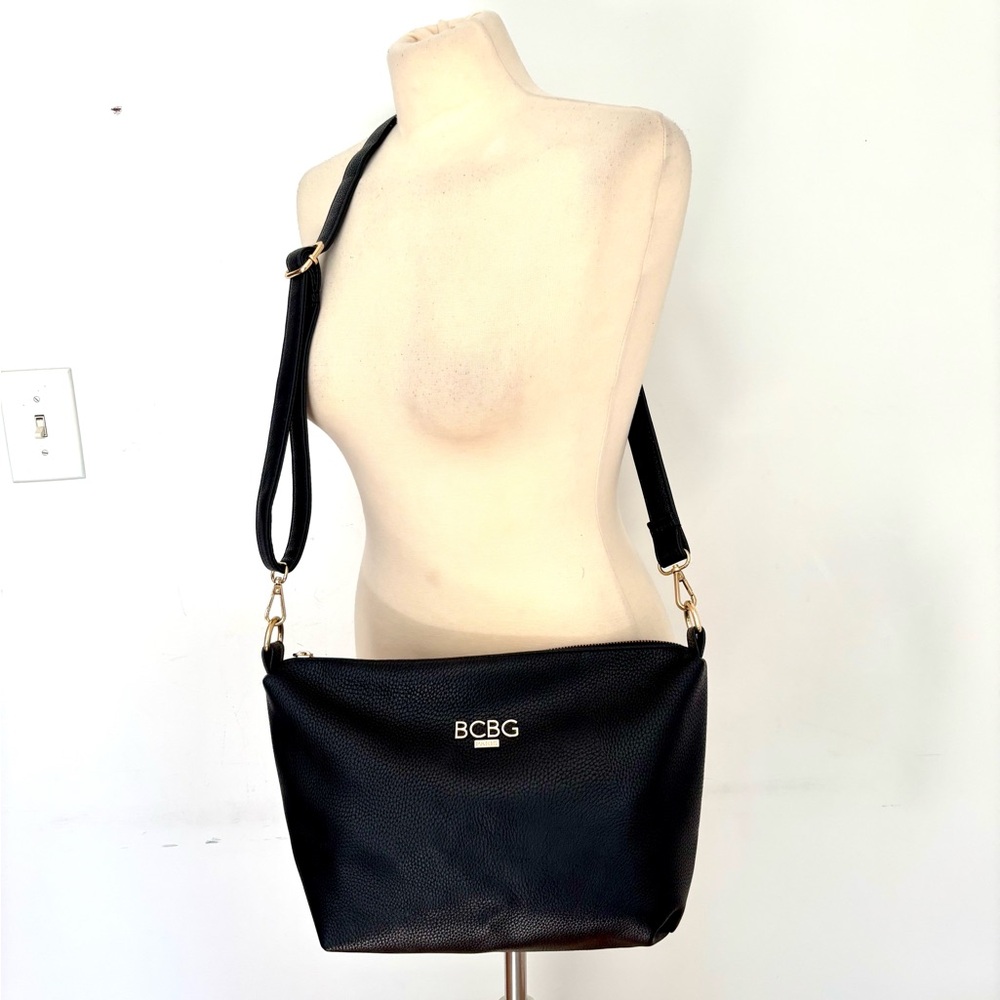 BCBG Paris black crossbody bag